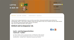 Desktop Screenshot of lottodirekt.net